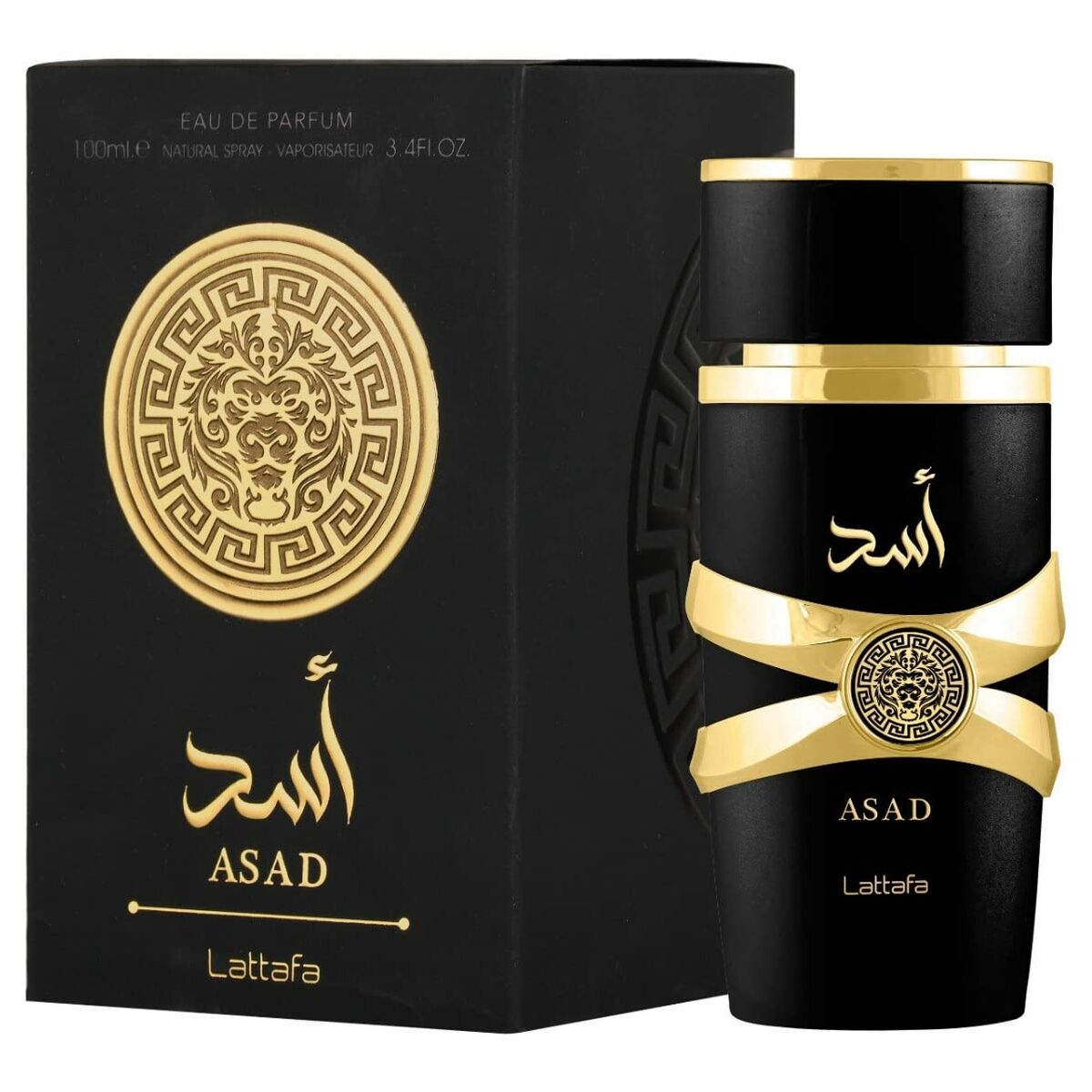 Herreparfume Lattafa ASAD EDP 100 ml til mænd flaske