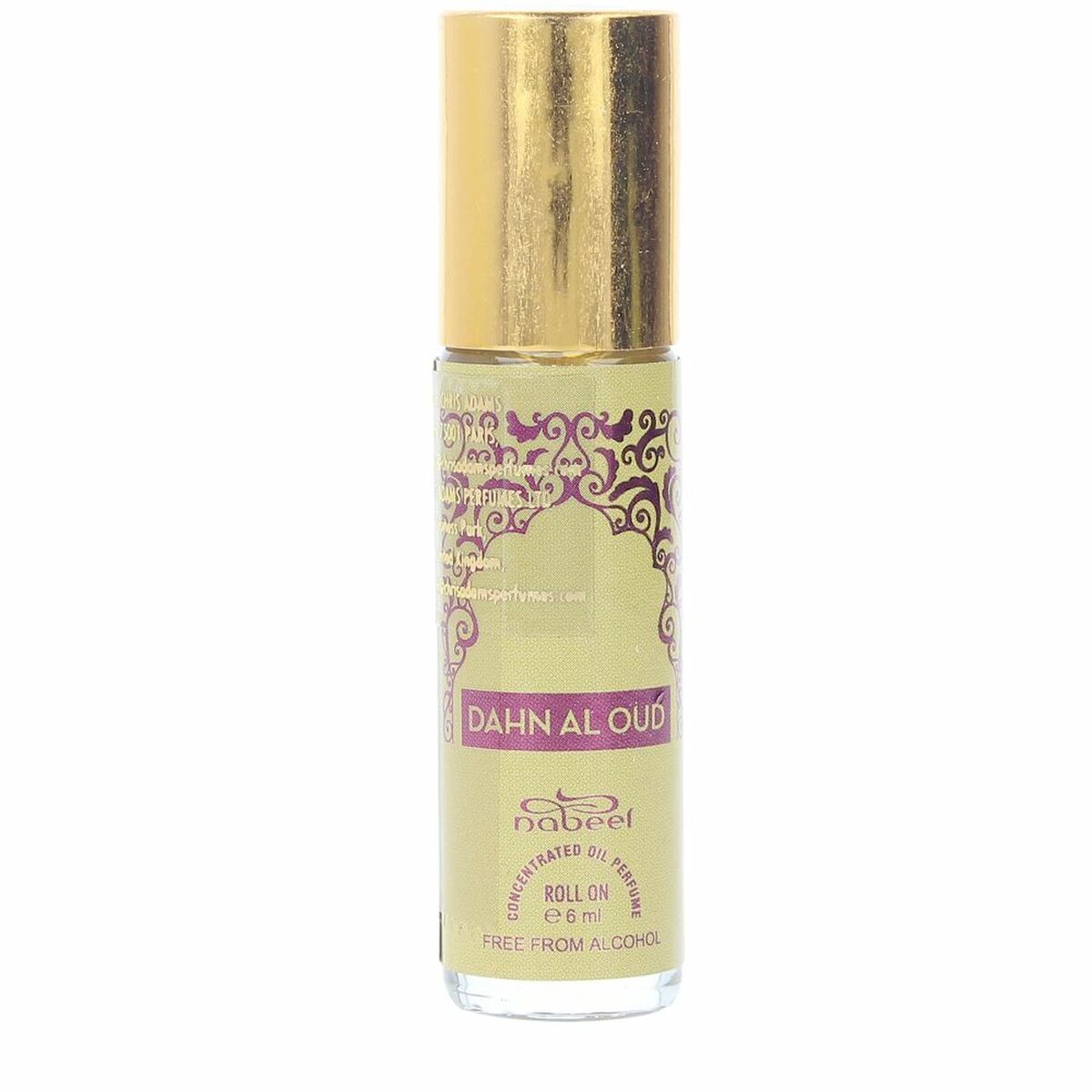 Unisex parfume Nabeel DAHN AL OUD EDP 6 ml flaske