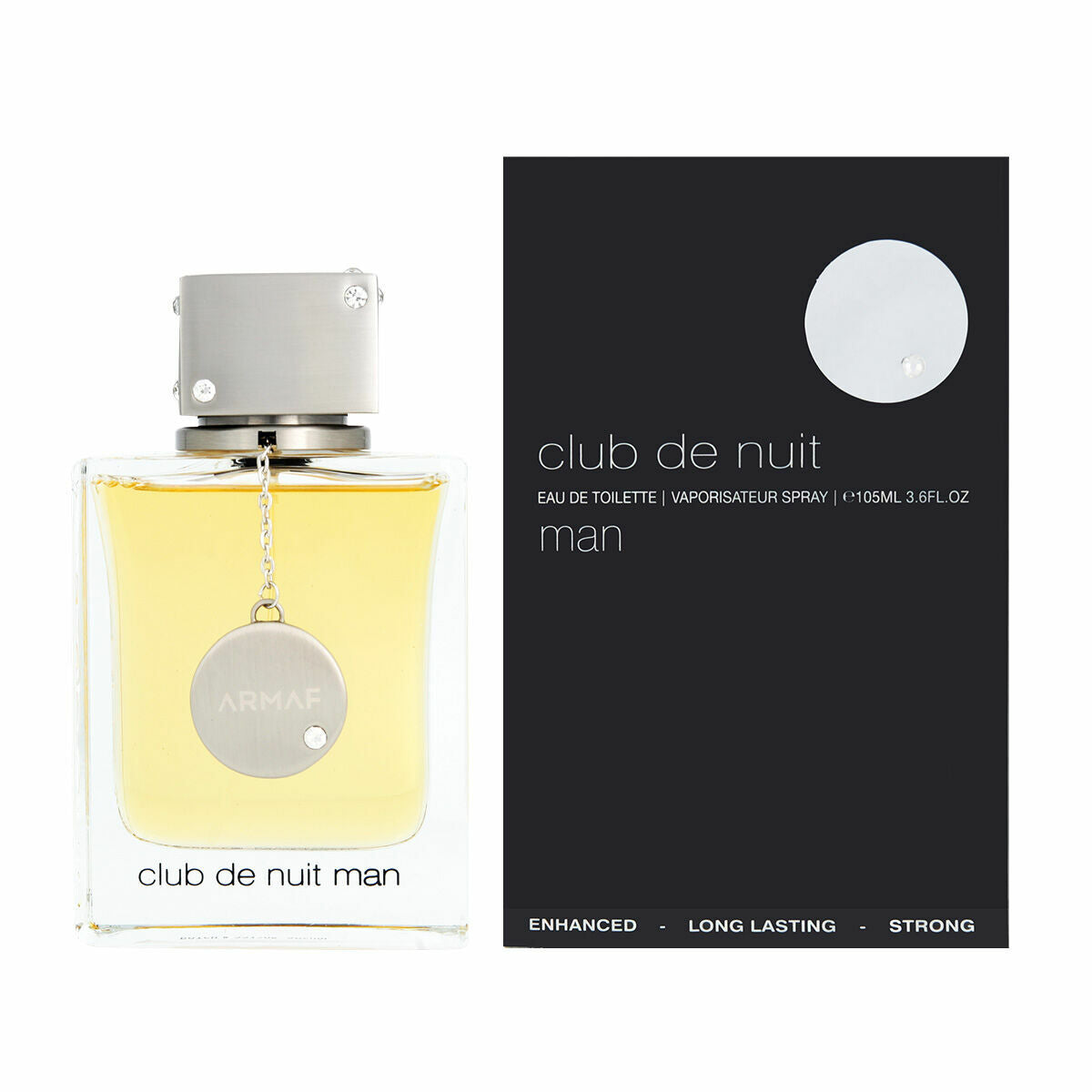 Herreparfume Armaf CLUB DE NUIT til mænd produktemballage