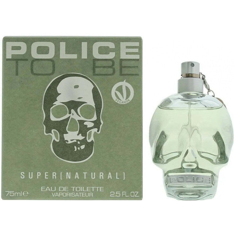 Police, To Be Super Natural, Eau De Toilette, Unisex, 75 ml