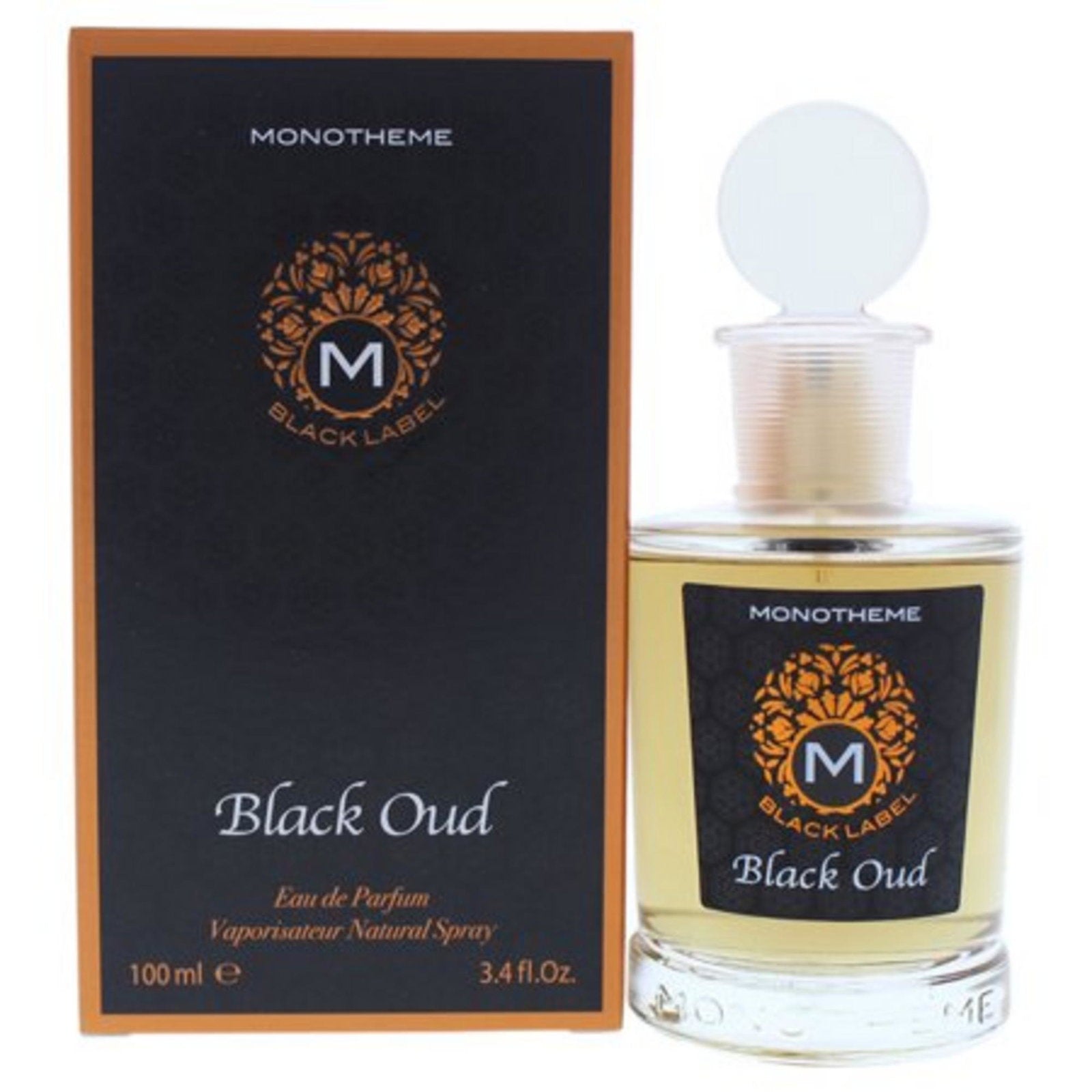 Monotheme, Black Oud, Eau De Parfum, Unisex, 100 ml