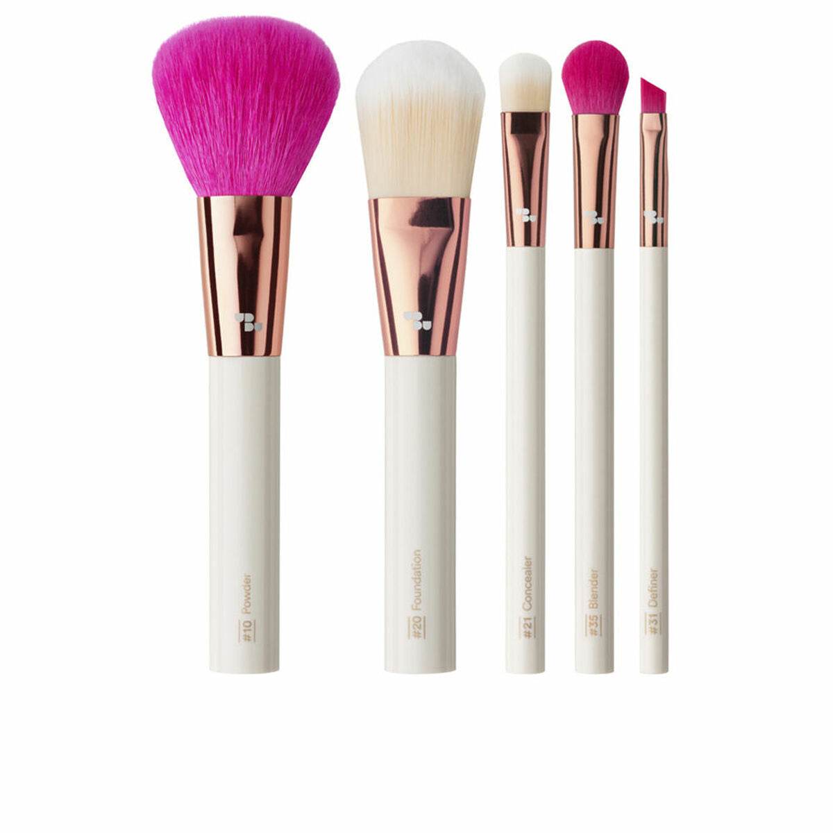 Øjenskyggebørste UBU - URBAN BEAUTY LIMITED Famous Five 5 Units produktemballage