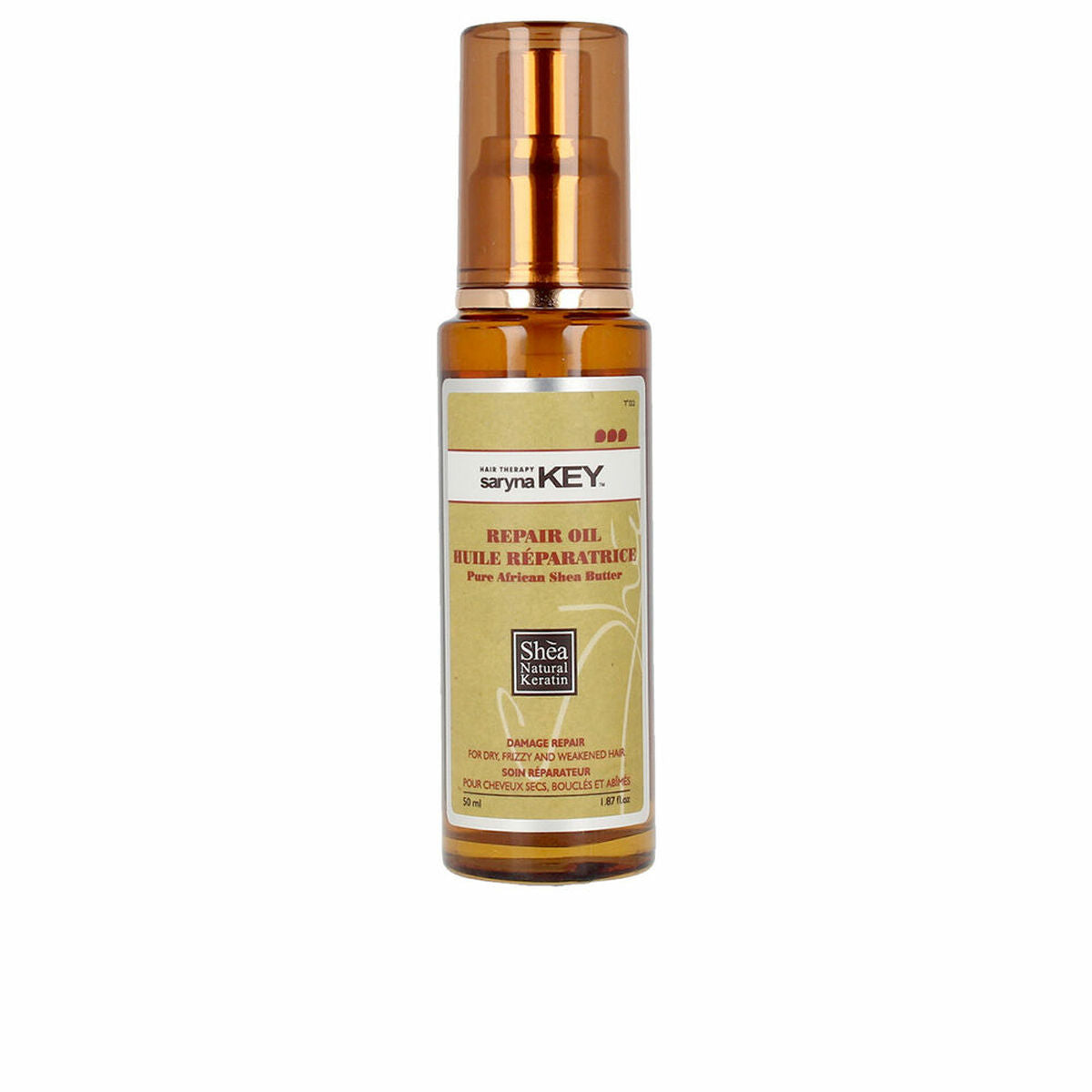 Hårolie Saryna Key DAMAGE REPAIR 50 ml til Dame-produktemballage
