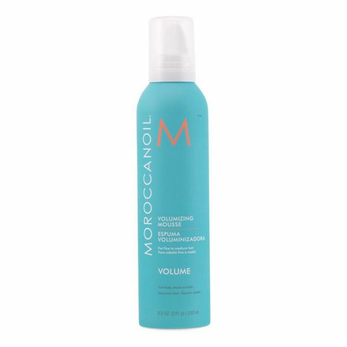 Volumising Foam Moroccanoil Volumiserende produktemballage