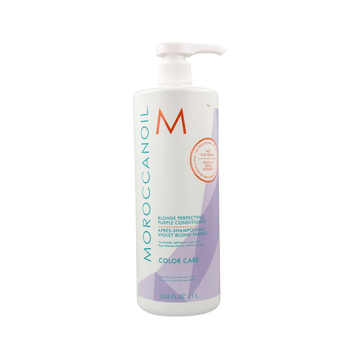 Color Reviving Conditioner til blondt hår Moroccanoil Color Care 1 L balsamflaske