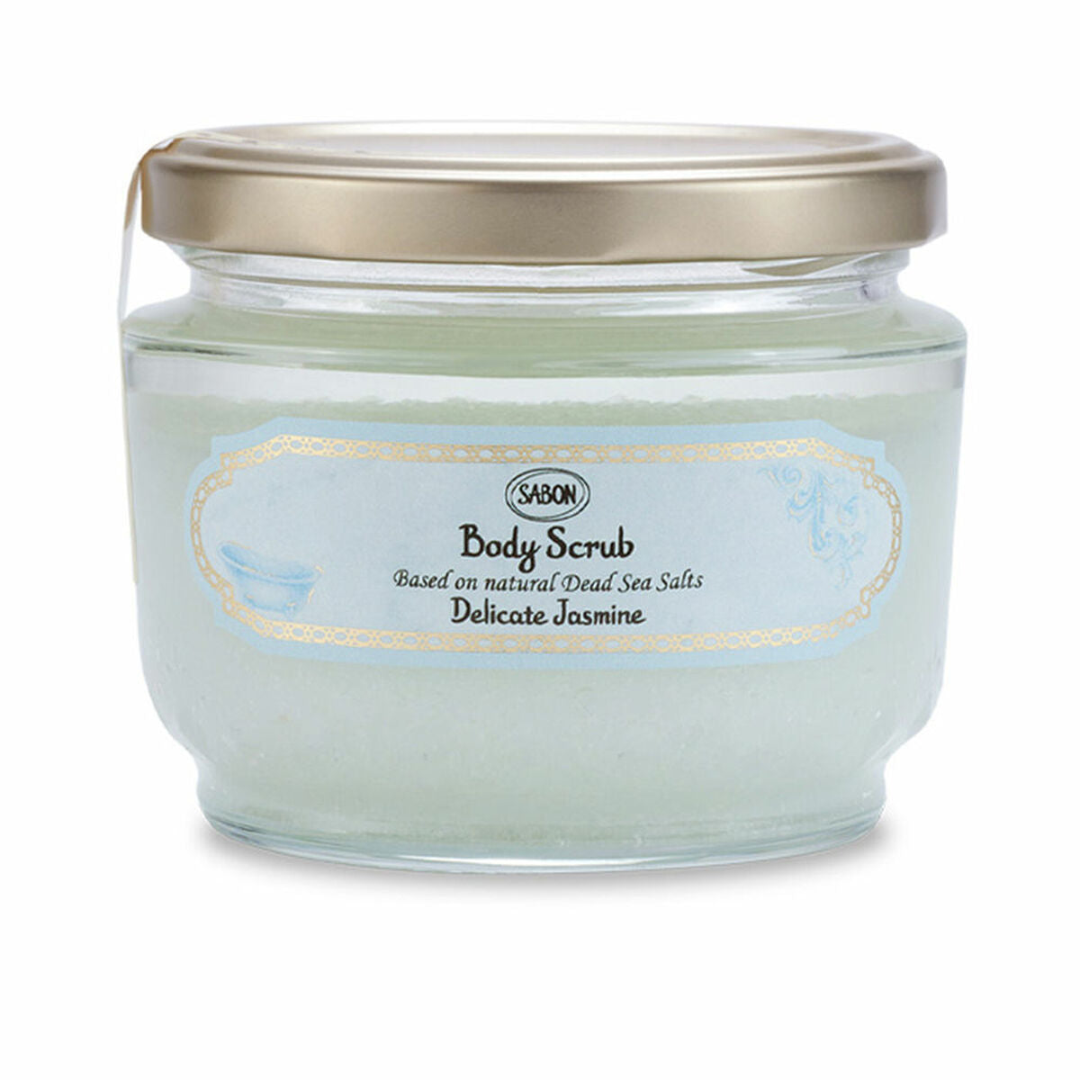 Body Exfoliator Sabon BODY SCRUB 320 g produktemballage