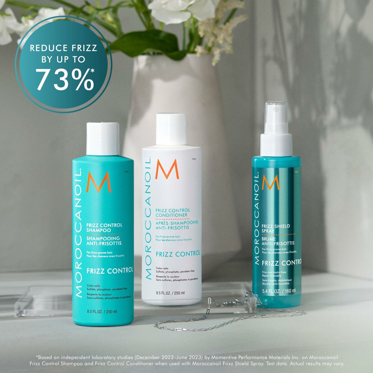 Anti-Frizz Spray Moroccanoil Frizz Shield 160 ml produktemballage