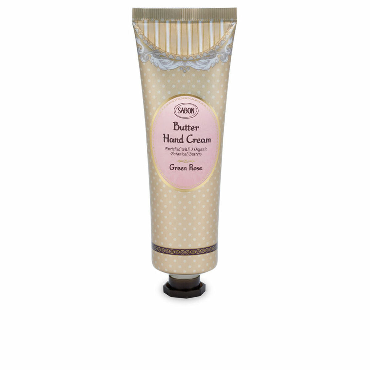 Håndcreme Sabon Green Rose 75 ml hudplejeemballage