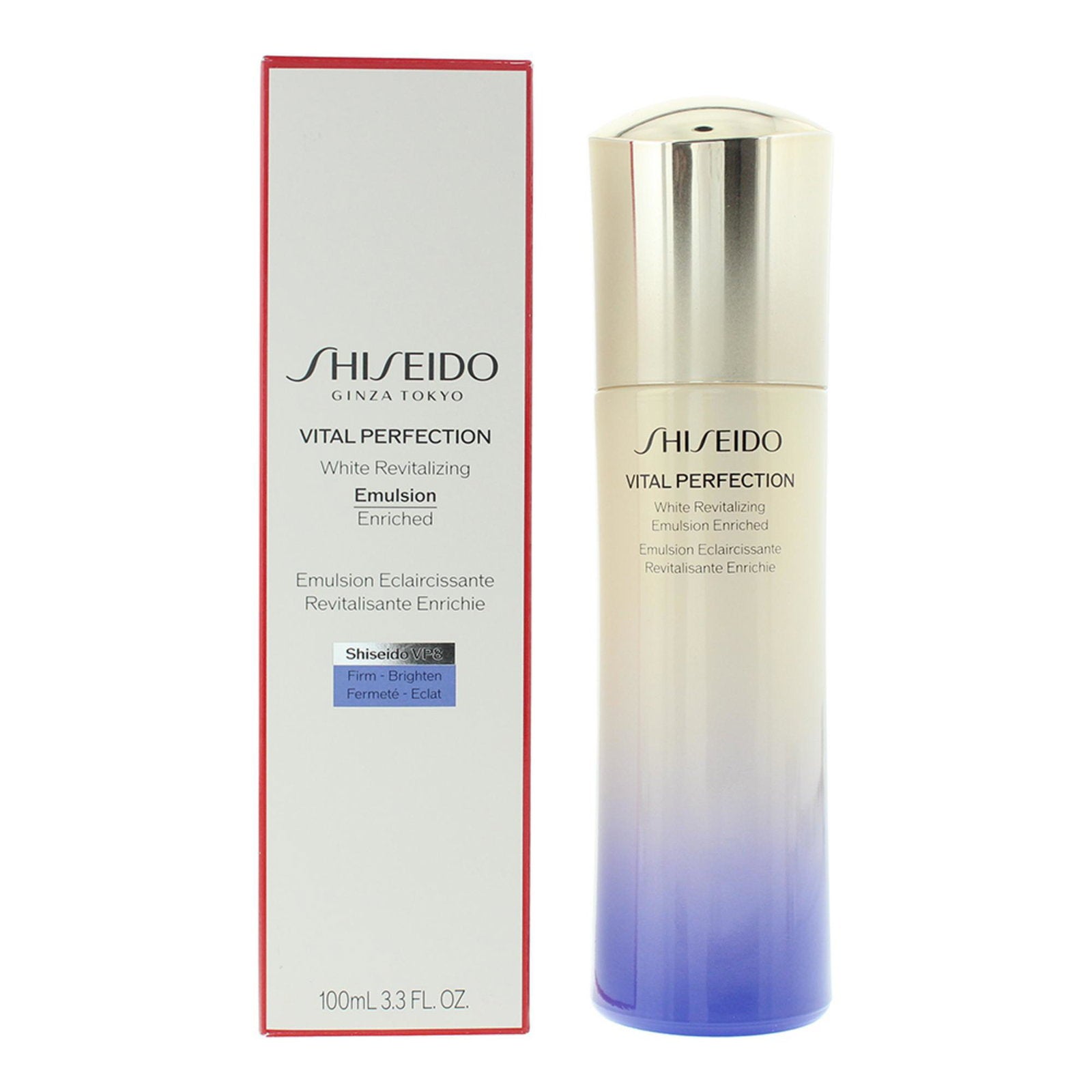 Shiseido, Vital Perfection, Revitalising, Emulsion, For Face, 100 ml