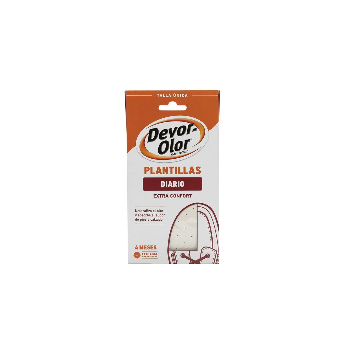 Spray Deodorant Devor-olor Normal produktemballage