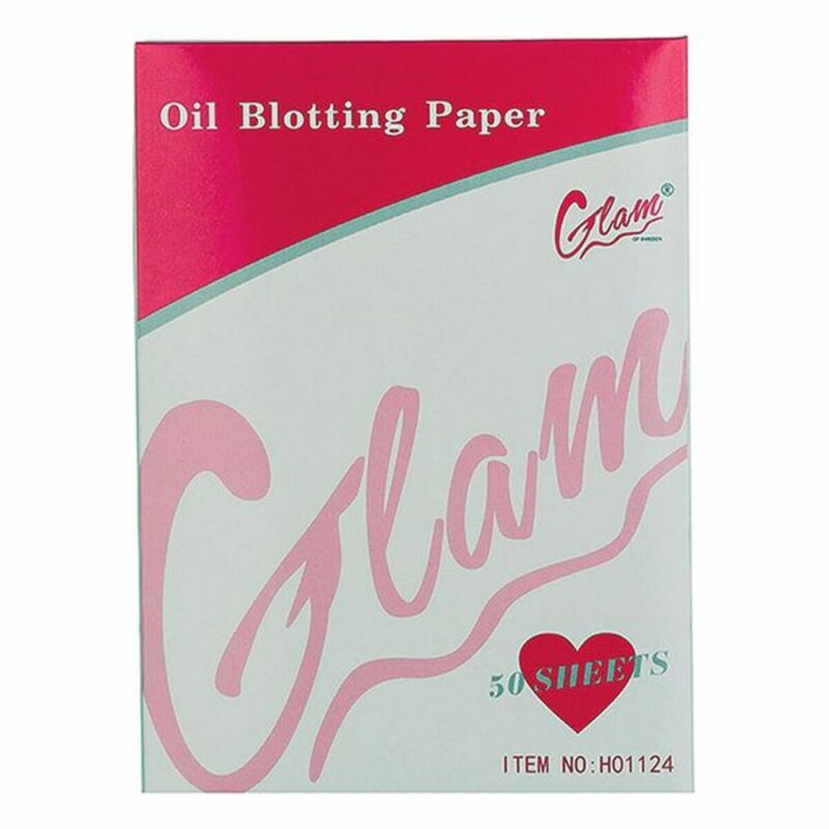 Make Up Remover Wipes Glam Of Sweden Oil Blotting (50 enheder) (50 uds) produktemballage