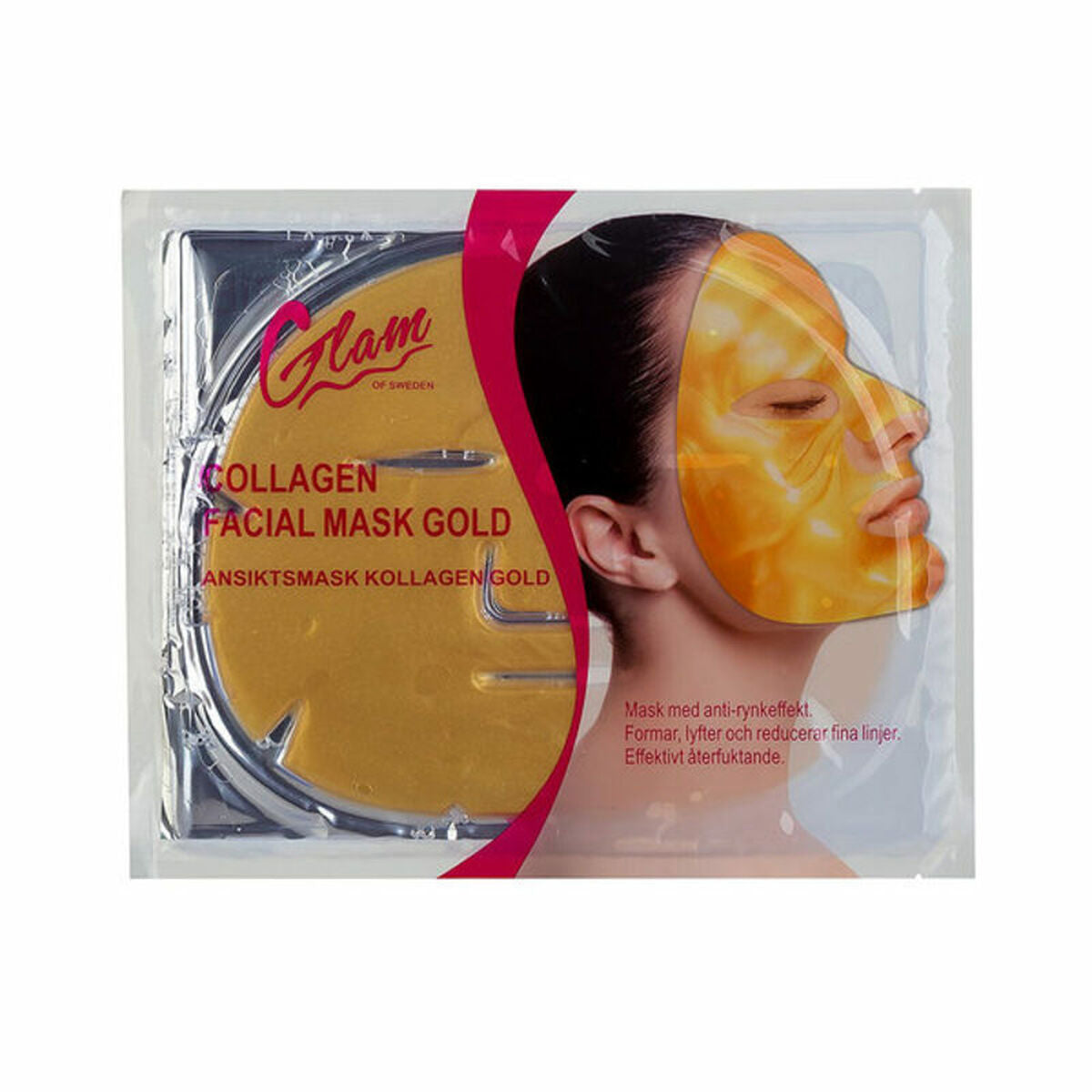 Anti-ageing Hydrating Mask Glam Of Sweden H01452 60 g til kvinder maske emballage