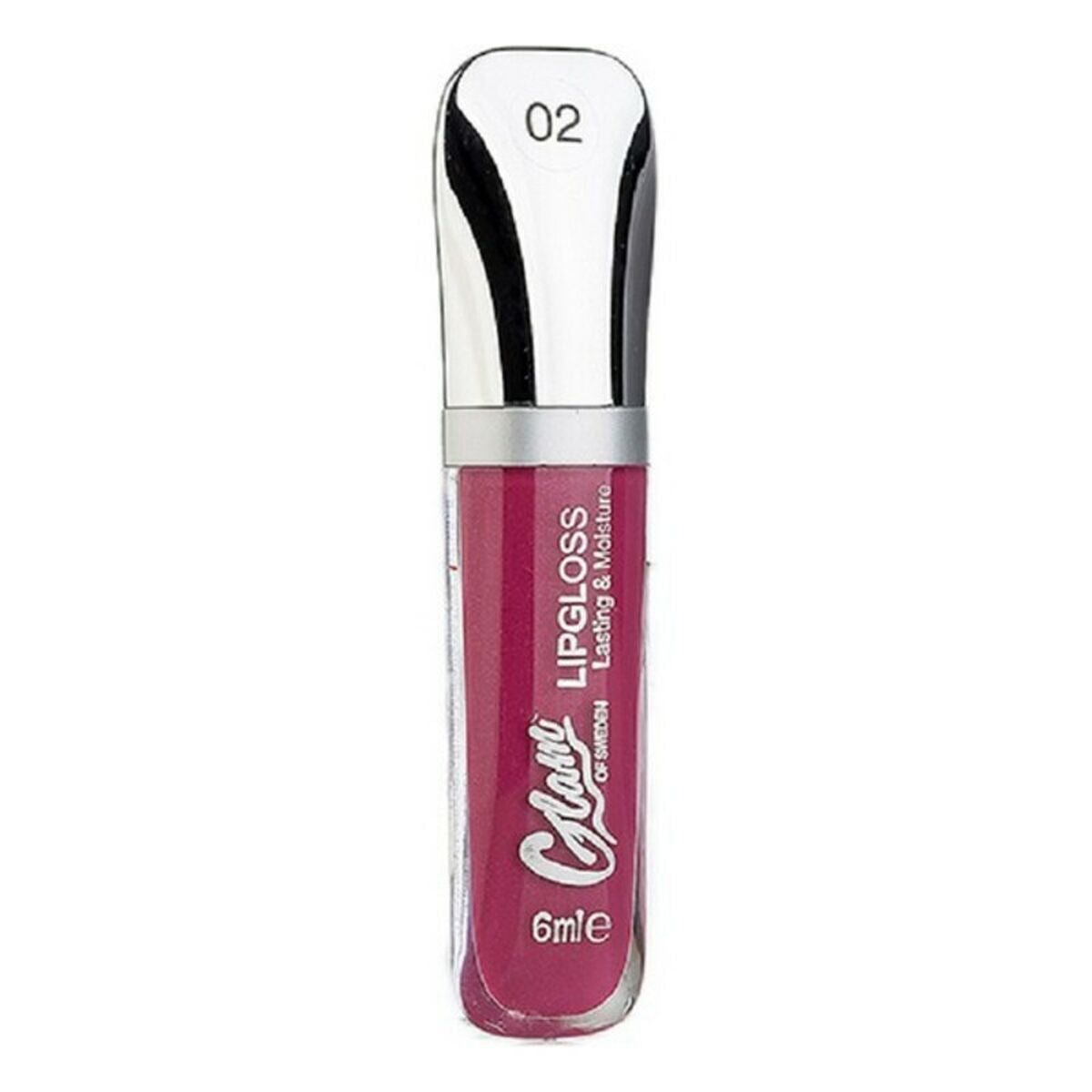 Læbestift Glossy Shine Glam Of Sweden (6 ml) 02-skønhed makeup emballage