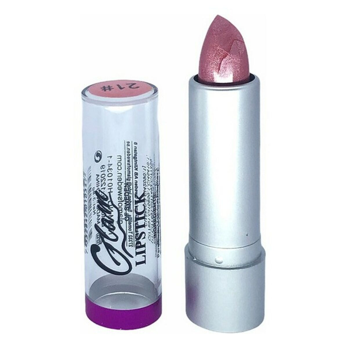 Læbestift Silver Glam Of Sweden (3,8 g) 21-shimmer makeup-emballage 3,8 g