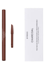 Set Duo, Byredo, All-In-One, Brow Pencil, Eyebrow Cream Pencil & Brush 2-In-1, 04, Charcoal, 2 pcs, 0.25 g