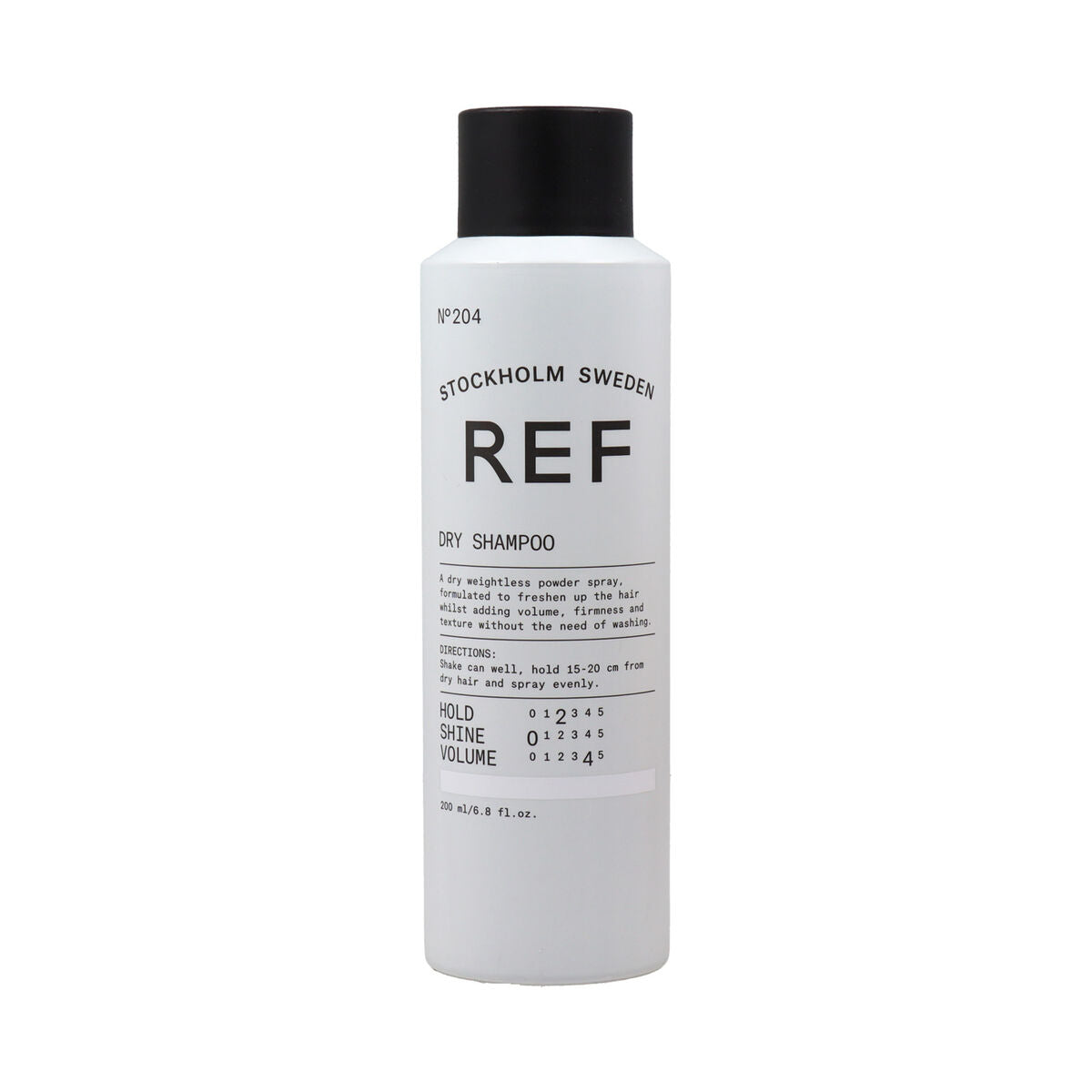 Tørshampoo REF DRY 200 ml til kvinder shampooflaske
