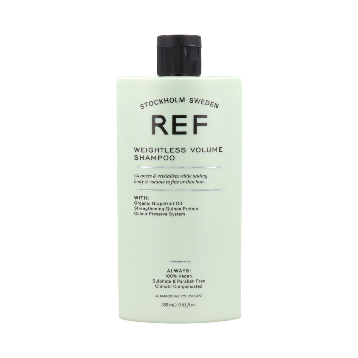 Shampoo REF VÆGTløs VOLUME 285 ml til kvinder shampooflaske