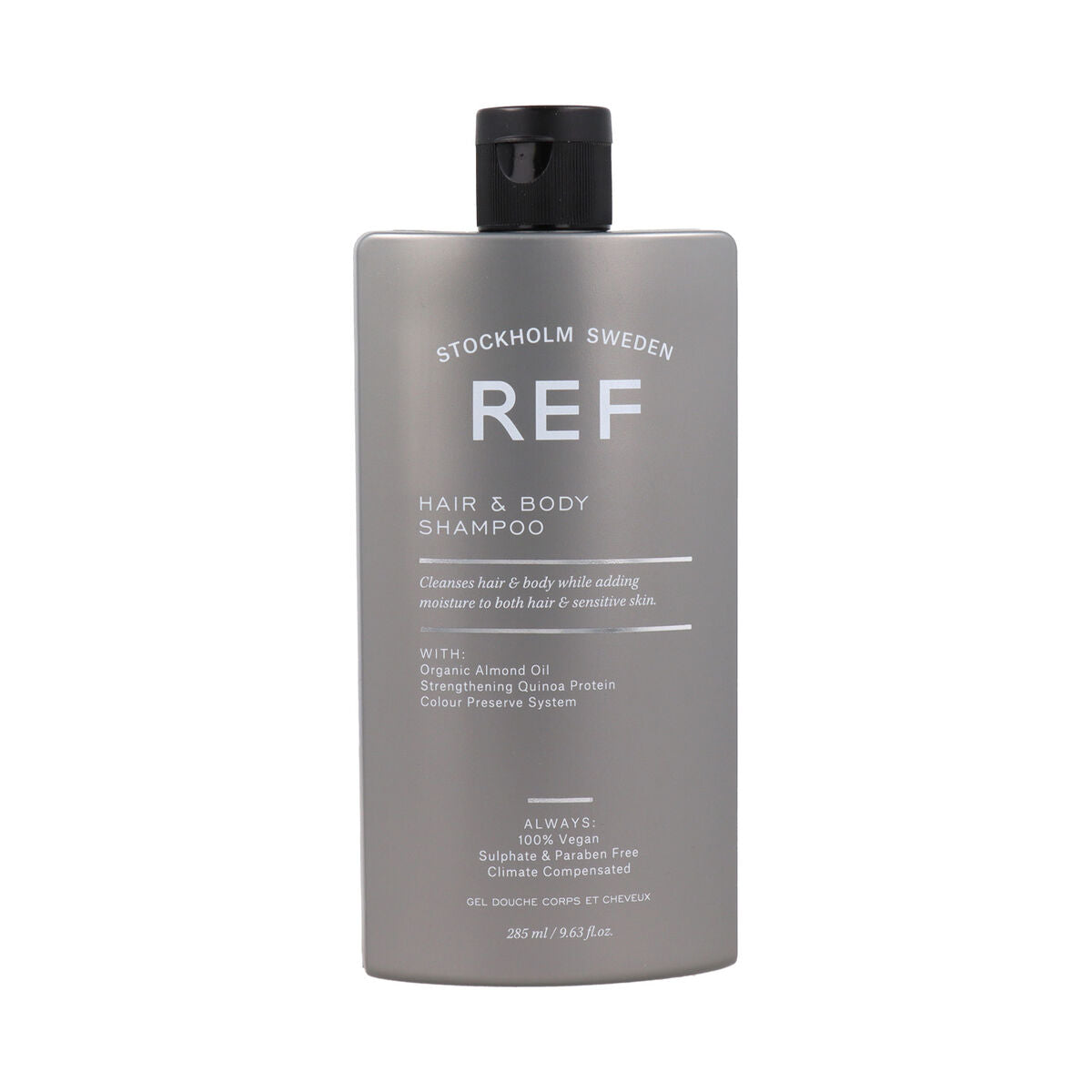 Shampoo REF HAIR & BODY 285 ml til kvinder shampooflaske