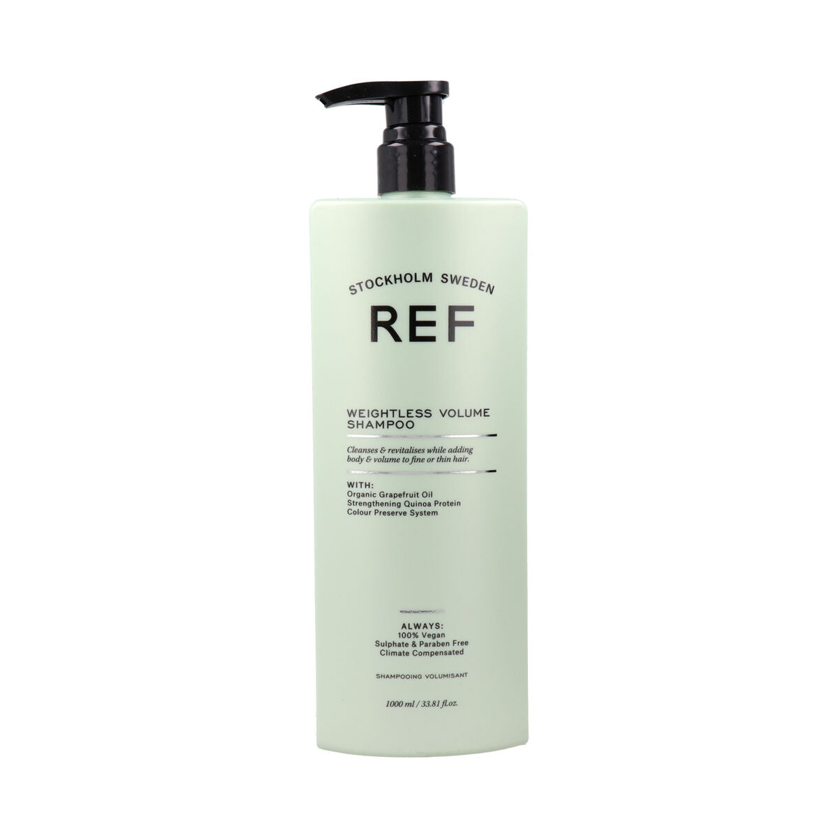 Shampoo REF VÆGTløs VOLUME 1 L Volumising for Women shampooflaske