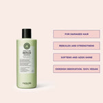 Shampoo Maria Nila STRUKTURREPARATION 350 ml til kvinder shampooflaske