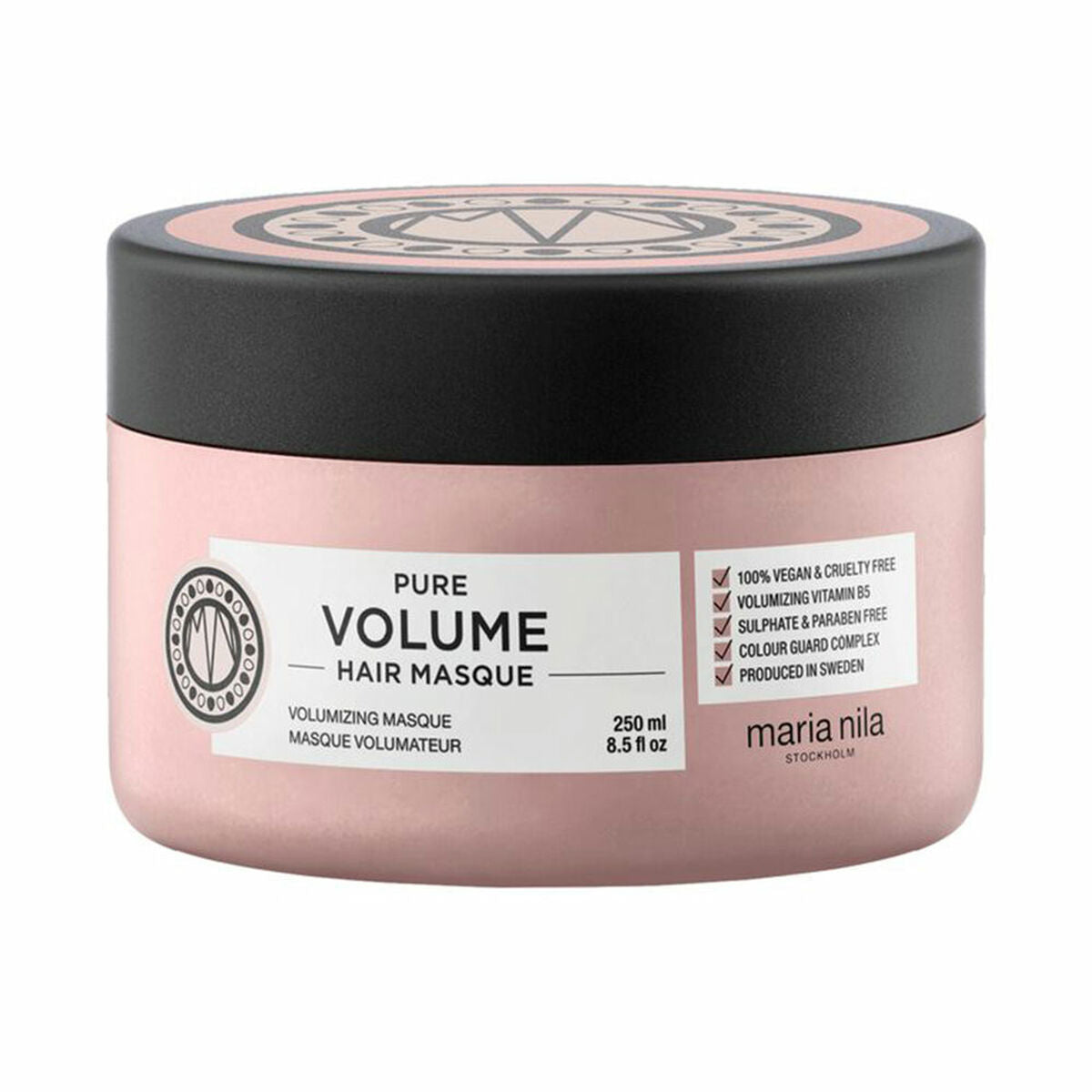 Hårmaske Maria Nila PURE VOLUME HAIR 250 ml til kvinder hårmaske emballage