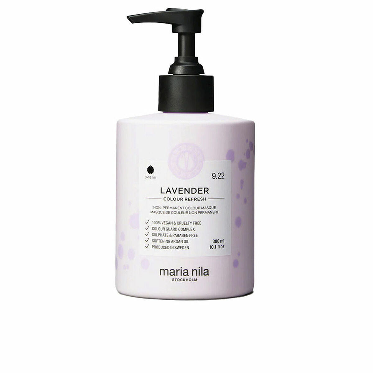 Permanent farvestof Maria Nila FARVE OPFRASKNING Lavendar Nº 9,22 Nº 9,22-Lavendel 300 ml til Dame produktemballage