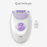 Elektrisk hårfjerner Braun SILK EPIL 3 produktemballage