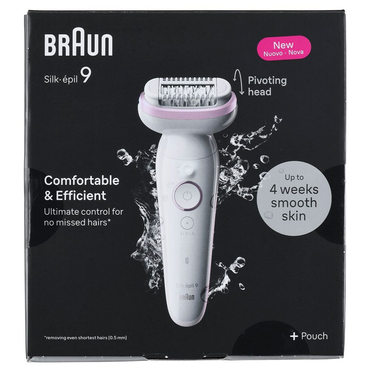 Electric Hair Remover Braun SES9000 produktemballage