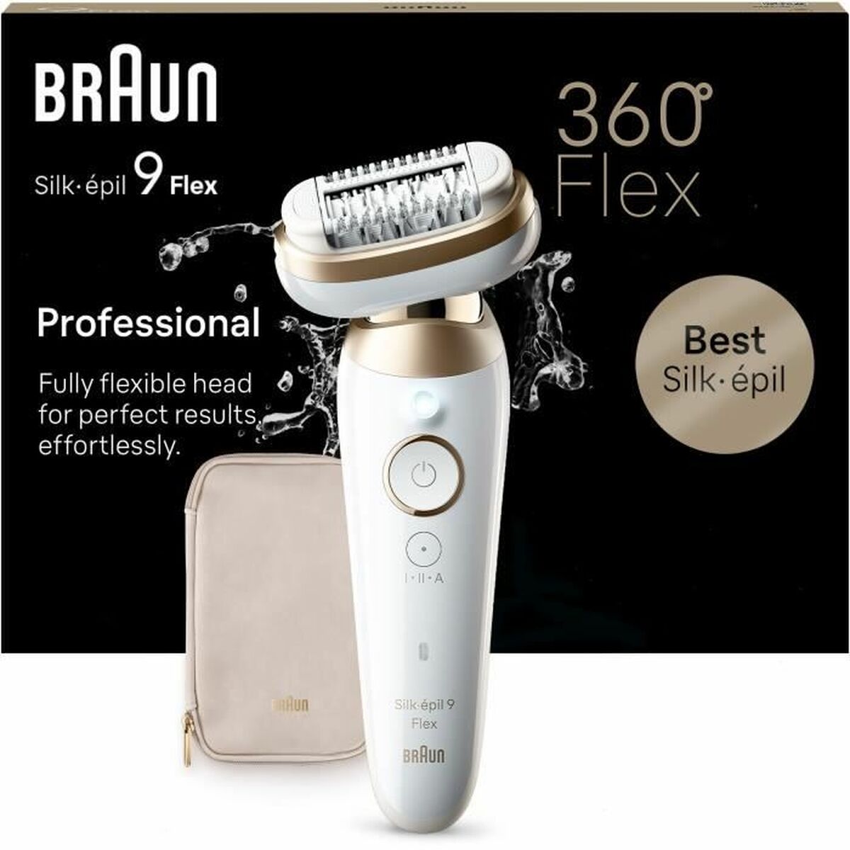 Electric Hair Remover Braun produktemballage