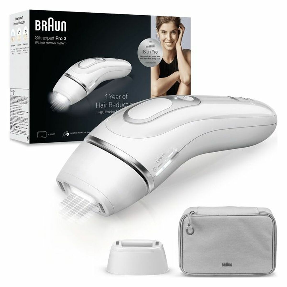Electric Hair Remover Braun produktemballage