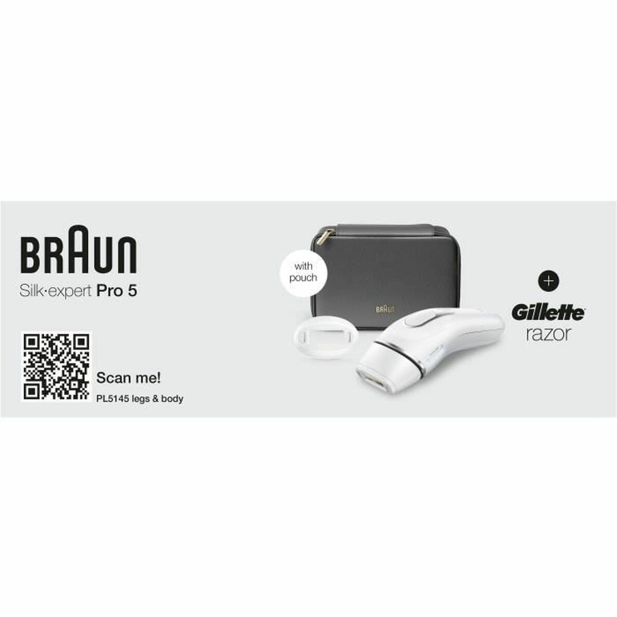 Electric Hair Remover Braun produktemballage