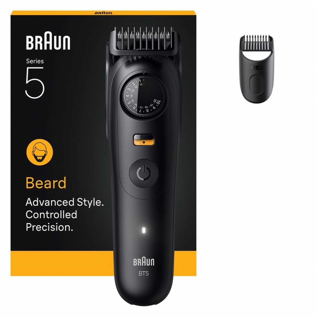 Hårklippere Braun produktemballage