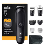 Hårklippere Braun produktemballage