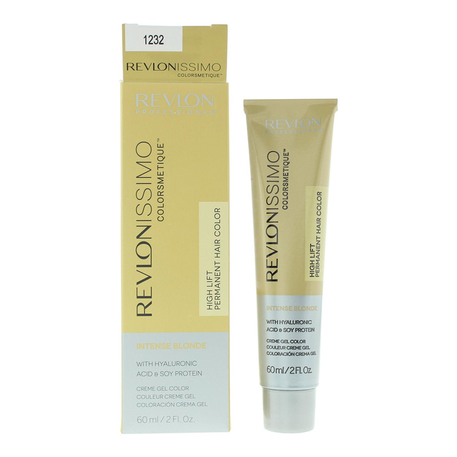 Revlon, Revlonissimo Colorsmetique, Permanent Hair Dye, 1232 Golden Pearl, 60 ml