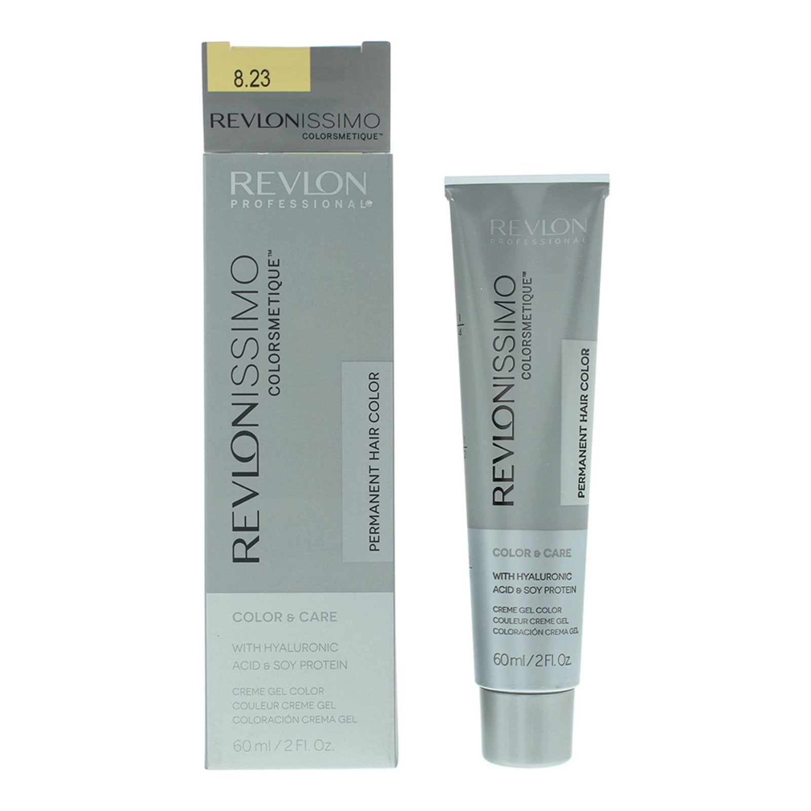 Revlon, Revlonissimo Colorsmetique, Permanent Hair Dye, 8.23 Light Pearly Beige Blonde, 60 ml