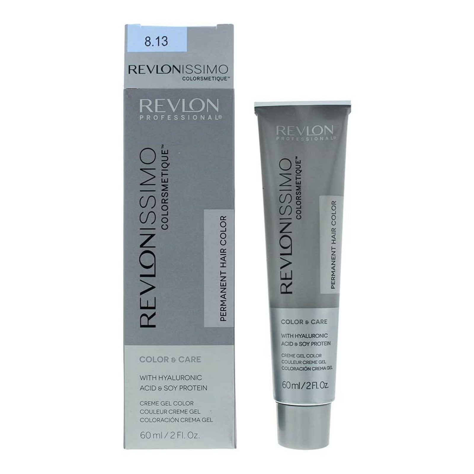 Revlon, Revlonissimo Colorsmetique, Permanent Hair Dye, 8.13 Light Frosty Beige Blonde, 60 ml