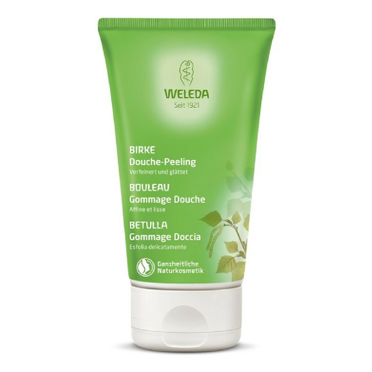 Body Exfoliator Weleda WLD00019 150 ml Birch for Women produktemballage