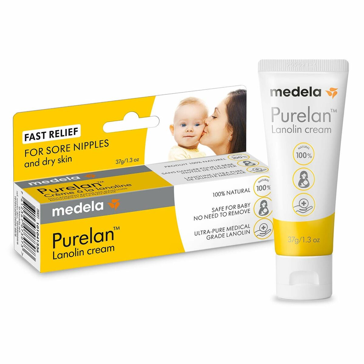 Body Lotion Medela til kvinder hudpleje emballage