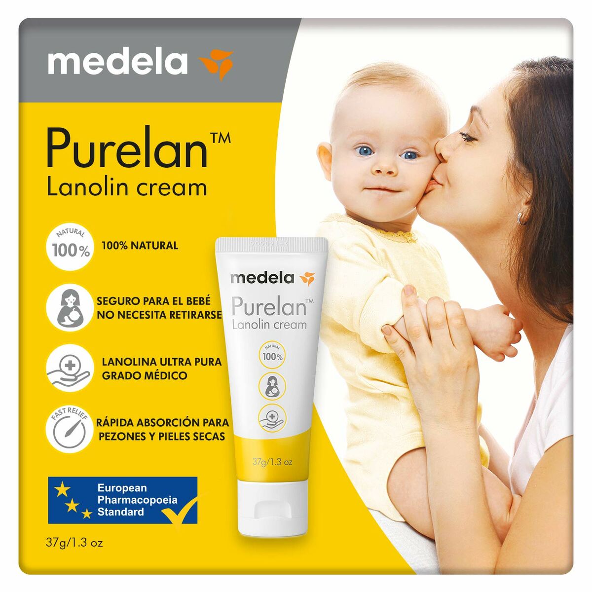 Body Lotion Medela til kvinder hudpleje emballage