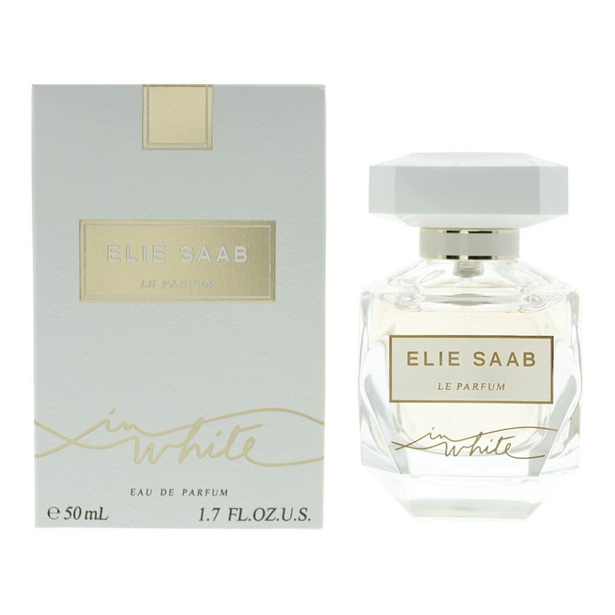 Dameparfume Elie Saab Le Parfum I Hvid EDP 50 ml til Dame flaske