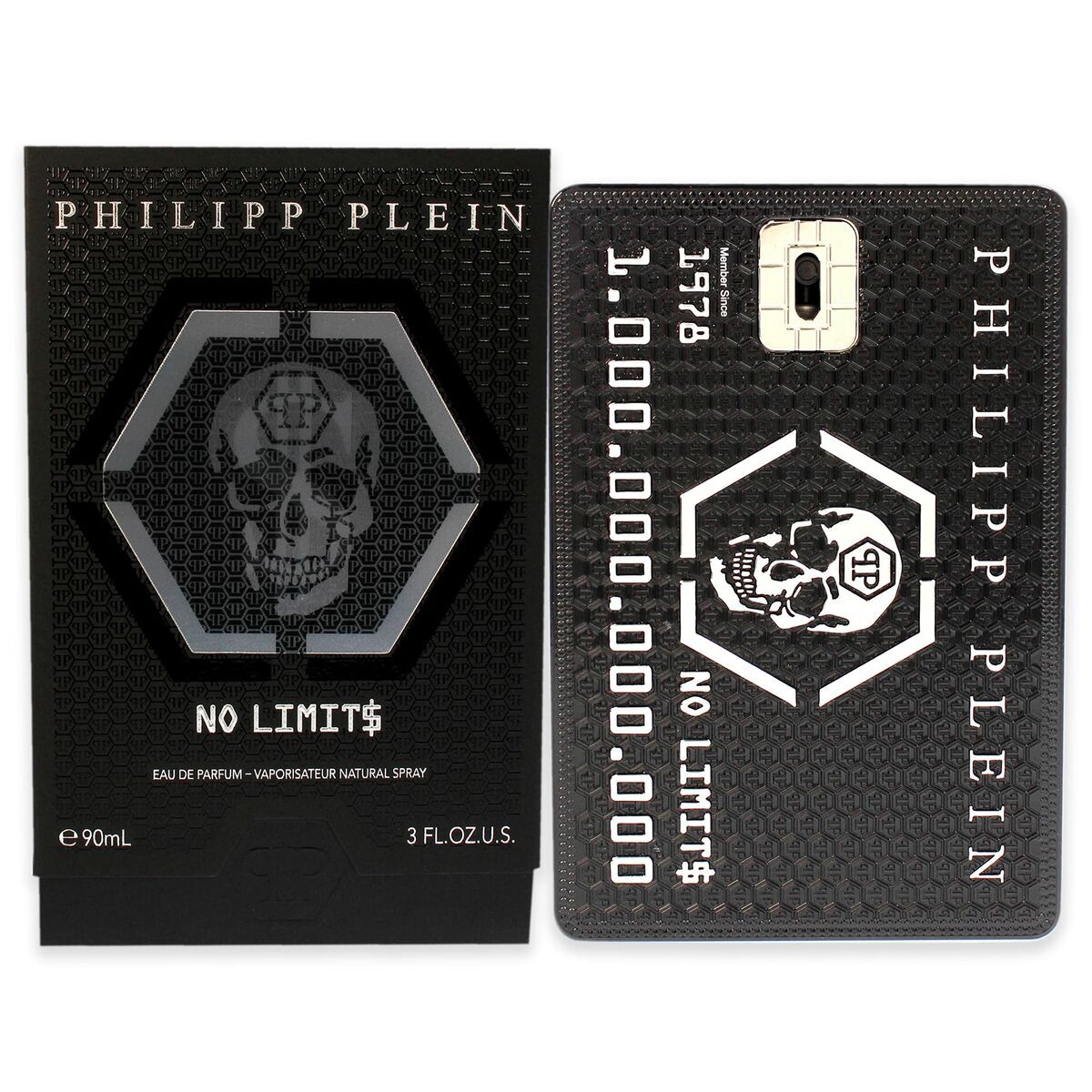 Herreparfume PHILIPP PLEIN NO LIMITS EDP 90 ml til mænd flaske