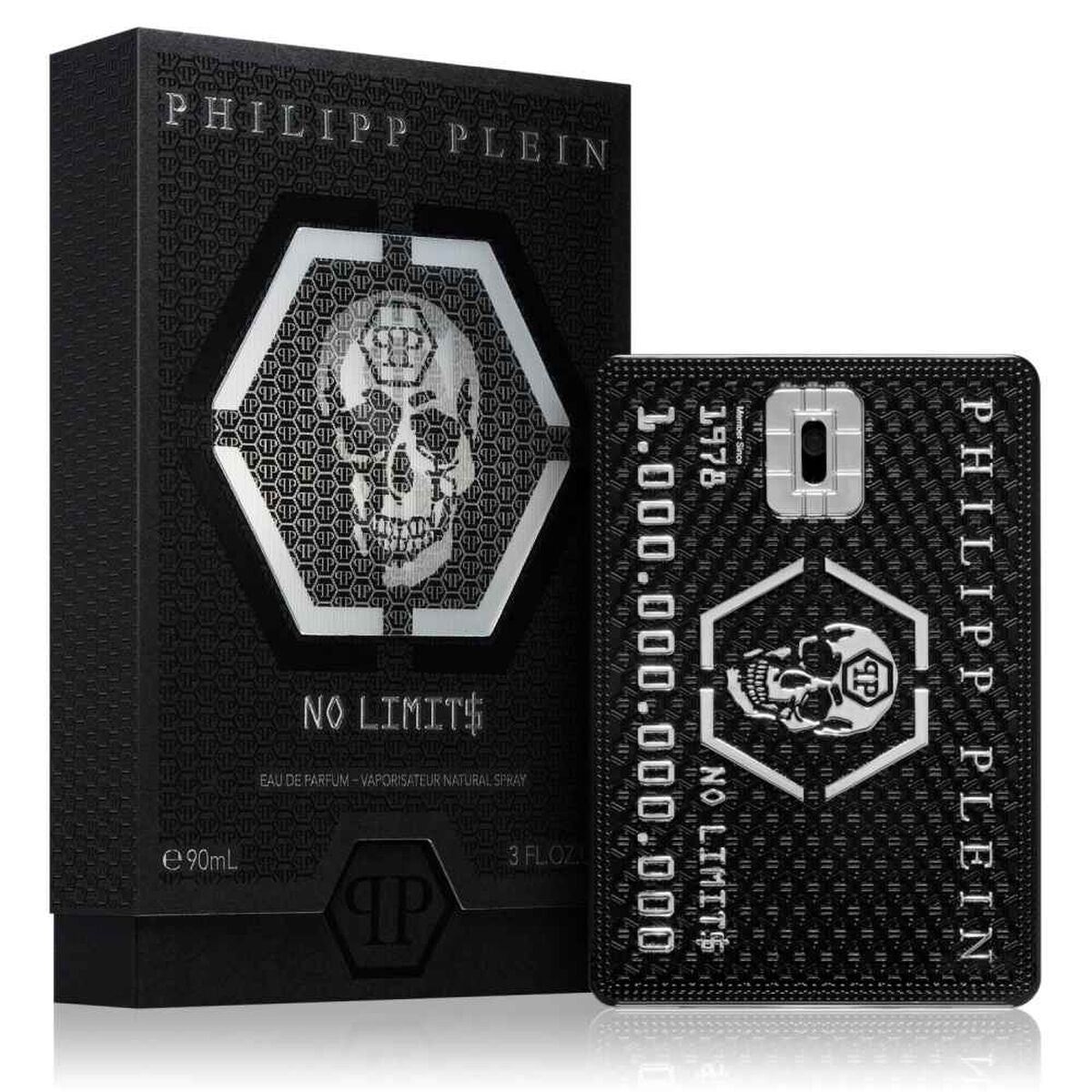 Herreparfume PHILIPP PLEIN NO LIMITS EDP 90 ml til mænd flaske