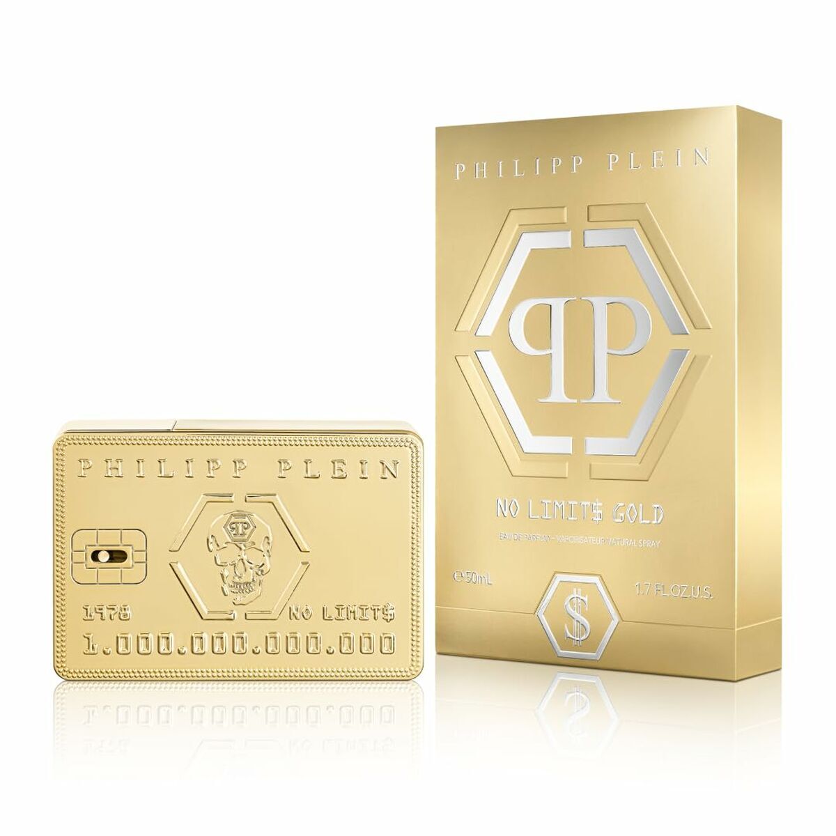 Herreparfume PHILIPP PLEIN NO LIMITS 50 ml produktemballage