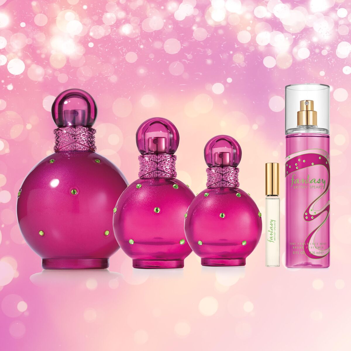 Unisex parfume Britney Spears FANTASY 100 ml til kvinder produkt emballage