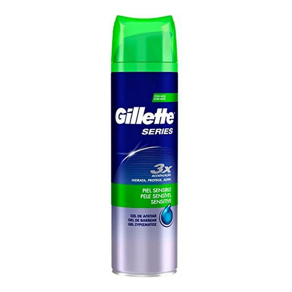 Shaving Gel Gillette Existing (200 ml) hudplejeemballage