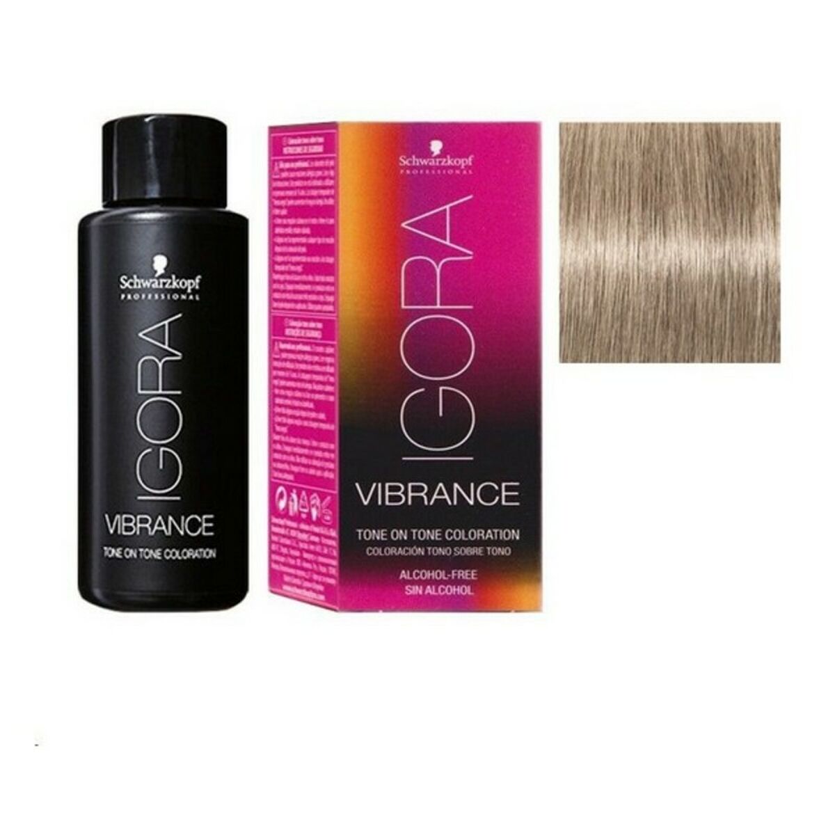 Semi-permanent farvestof Schwarzkopf Igora Vibrance Nº 9-1 60 ml produktemballage