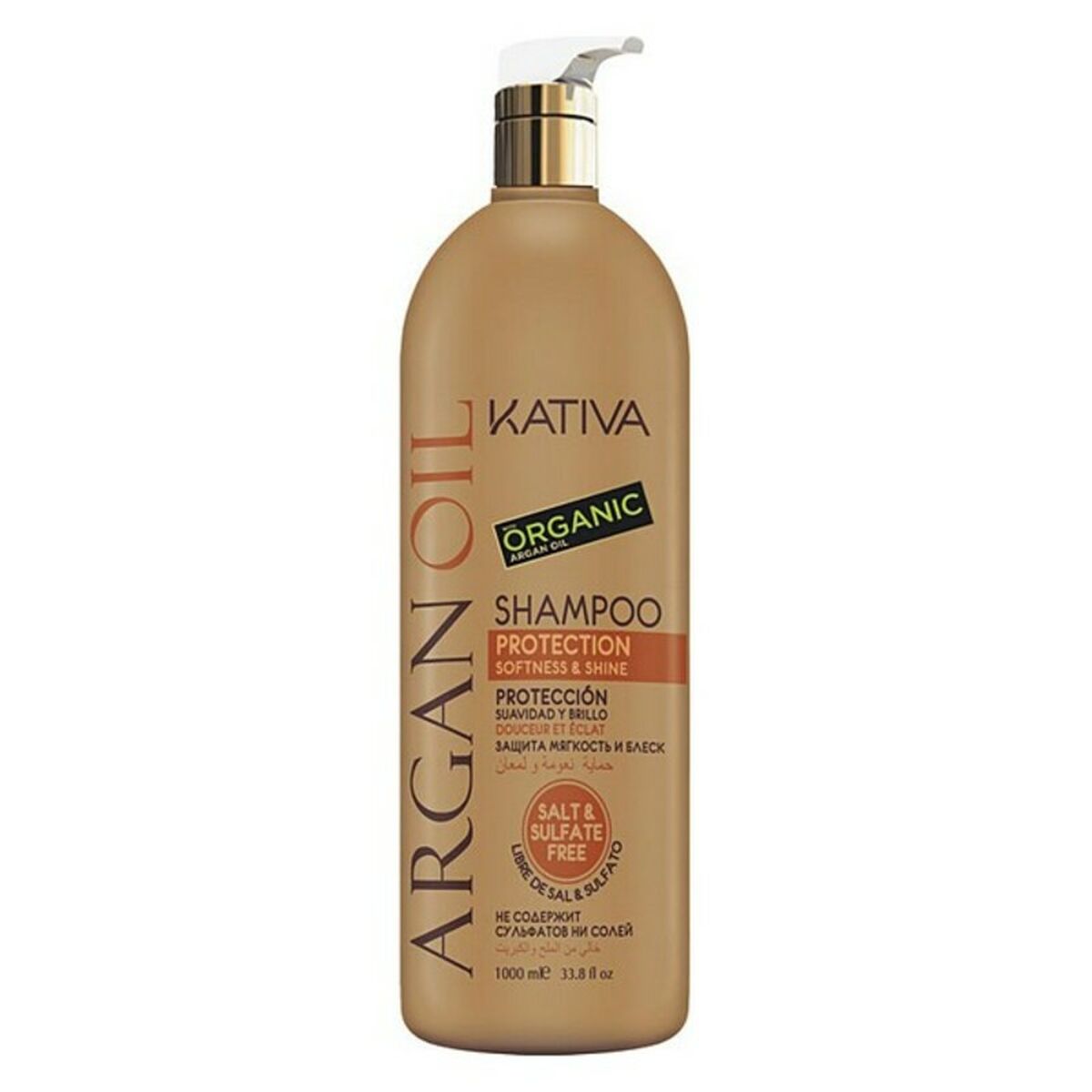 Shampoo Argan Oil Kativa C0808403 1 L shampooflaske