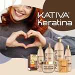 Nærende hårmaske Kativa Keratina Deep 300 ml til kvinder hårmaske emballage