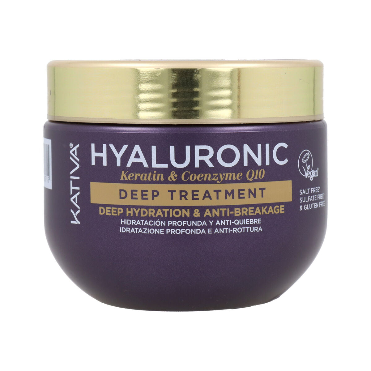 Shampoo og balsam Kativa HYALURONIC KATIVA 300 ml shampooflaske