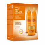 Shampoo og balsam Kativa KERATIN EXPRESS 3 stykker til kvinder shampooflaske